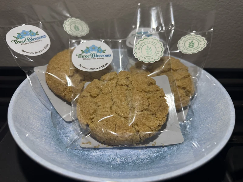 Brown Butter Bliss, a chipless brown butter cookie